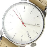 コモノ クオーツ ユニセックス 腕時計 KOM-W2011 シルバー