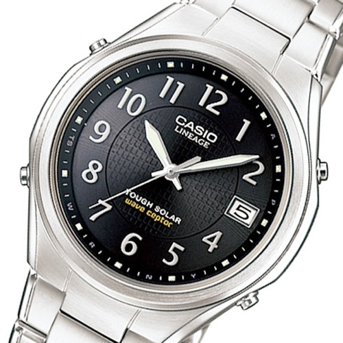 カシオ リニエージ 電波 ソーラー 腕時計 LIW-120DEJ-1A2JF ブラック 国内正規