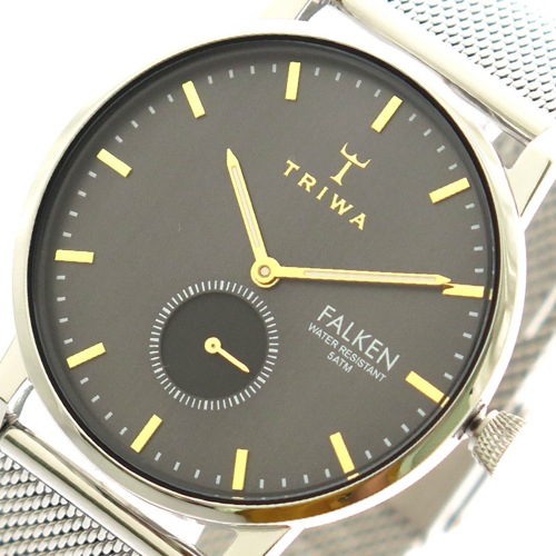 トリワ TRIWA 腕時計 メンズ ME021212 クォーツ グレー シルバー