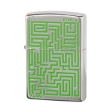 ジッポ ZIPPO 迷路 Labyrinth 喫煙具 MEIRO-GR グリーン