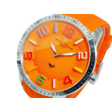 ミッシェルジョルダン MICHEL JURDAIN クオーツ メンズ 腕時計 MJ-7700-10 オレンジ