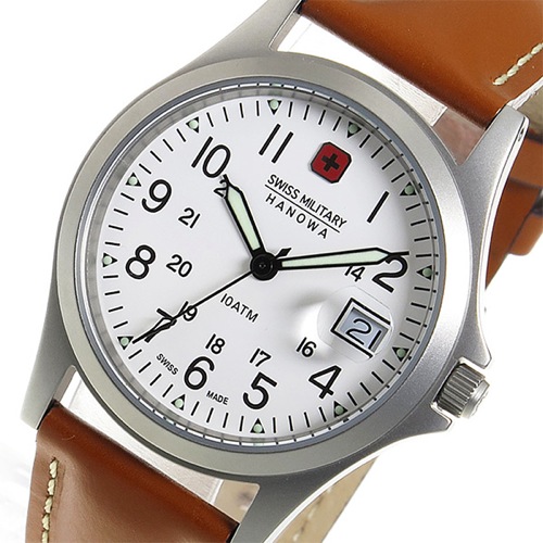 スイスミリタリー SWISS MILITARY クオーツ ユニセックス 腕時計 ML-2 ホワイト