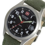スイスミリタリー SWISS MILITARY クオーツ メンズ 腕時計 ML-386 ブラック