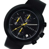 ピーオーエス POS ヒュッゲ レザー クオーツ メンズ 腕時計 MSL2312BC ブラック