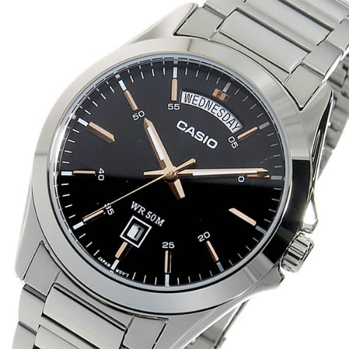 【希少逆輸入モデル】 カシオ クオーツ メンズ 腕時計 MTP-1370D-1A2VDF シルバー