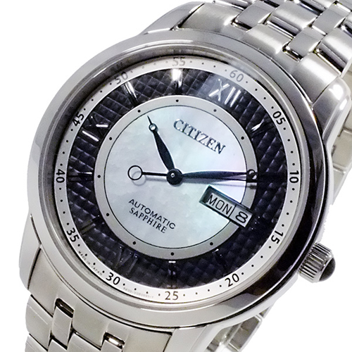 シチズン メカニカル 日本製 自動巻 メンズ 腕時計 NH8300-57E ブラック
