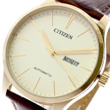 シチズン CITIZEN 腕時計 メンズ NH8353-18A 自動巻き オフホワイト ブラウン