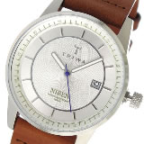 トリワ クオーツ ユニセックス 腕時計 NIST101-CL010212 シルバー / ブラウン
