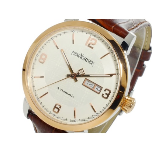 【送料無料】ニューヨーカー NEWYOKER トラッドマン TRADMAN 自動巻き メンズ 腕時計 NY002.01 - メンズブランド