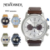 ニューヨーカー ニューヨークミニッツ クロノ メンズ クオーツ 腕時計 NY00602N