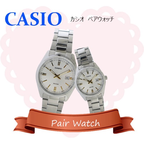 【ペアウォッチ】 カシオ CASIO チープカシオ ユニセックス 腕時計 MTP-1302D-7A2 LTP-1302D-7A2