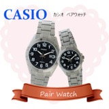 【ペアウォッチ】 カシオ CASIO チープカシオ ユニセックス 腕時計 MTP-1308D-1B LTP-1308D-1B