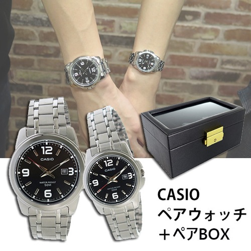 【送料無料】【ペアウォッチ】 カシオ CASIO チープカシオ ユニセックス 腕時計 MTP-1314D-1A LTP-1314D-1A ペア