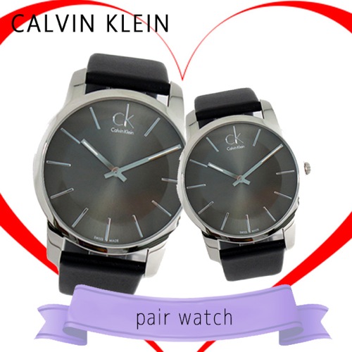 【送料無料】ペアウォッチ カルバンクライン CALVIN KLEIN 腕時計 K2G21107 K2G23107 メタルブラック ブラック