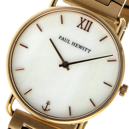 【送料無料】ポールヒューイット PAUL HEWITT ユニセックス 腕時計 6453654 PH-M-R-P-33S ホワイト - メンズ