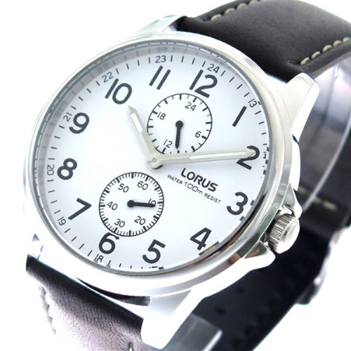 セイコー ローラス 腕時計 メンズ R3A09AX9 クォーツ ホワイト ブラウン