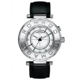 ロマゴデザイン フローシリーズ クオーツ メンズ 腕時計 RM002-0055ST-SV シルバー
