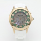 ロマゴデザイン アトラクションシリーズ クオーツ メンズ 腕時計 RM015-0162PL-RGGR グリーン
