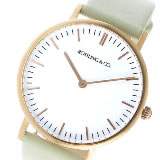 ロスリング CLASSIC 36MM Pistachio クオーツ ユニセックス 腕時計 RO-005-008 クリーム/ホワイト