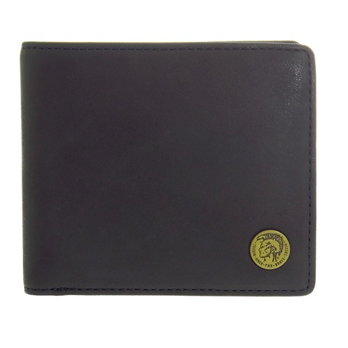 ディーゼル メンズ 二つ折り 短財布 RP013-X04373-T8013 ブラック