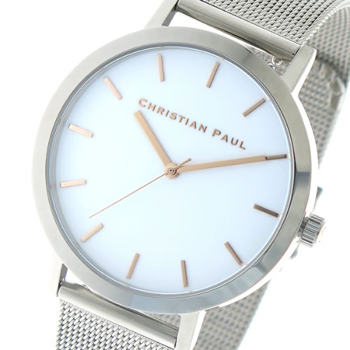 【送料無料】クリスチャンポール CHRISTIAN PAUL 腕時計 メンズ レディース クォーツ RWS4320-R ロウ RAW ホワイト