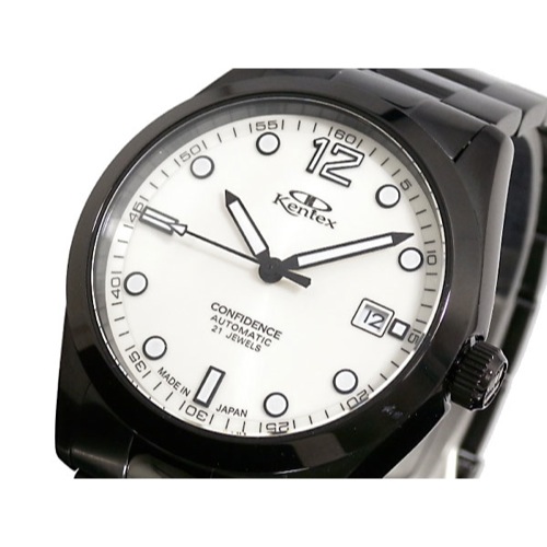 ケンテックス KENTEX コンフィデンス 日本製 自動巻き 腕時計 S559X-01