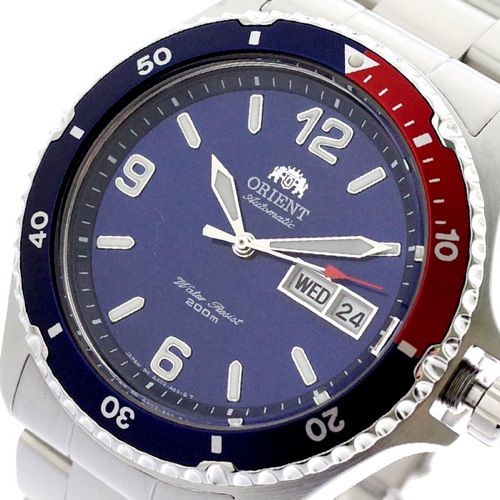 オリエント ORIENT 腕時計 メンズ SAA02009D3 自動巻き ネイビー シルバー