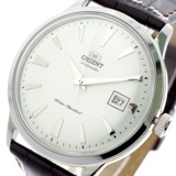 オリエント ORIENT 腕時計 メンズ SAC00005W0 自動巻き ホワイト ダークブラウン