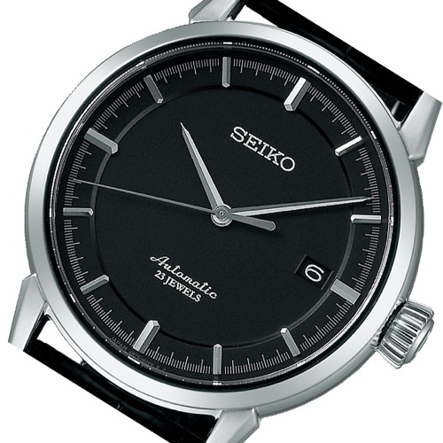 セイコー SEIKO プレザージュ 自動巻き メンズ 腕時計 SARX025 ブラック 国内正規