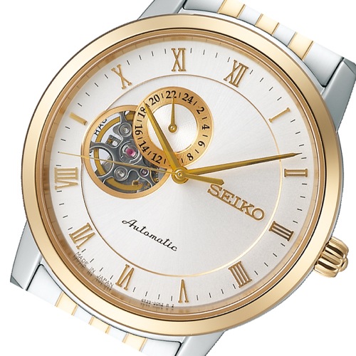 セイコー SEIKO プレザージュ 自動巻き メンズ 腕時計 SARY064 ホワイト 国内正規