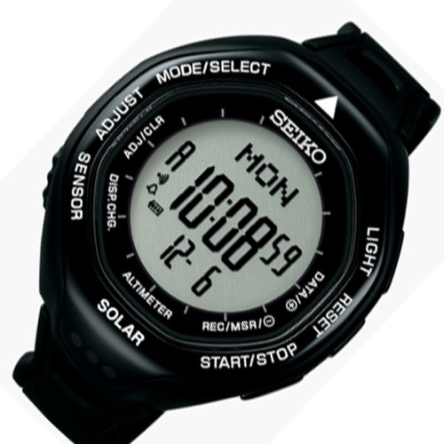 セイコー プロスペックス ソーラー メンズ 腕時計 SBEB001 ブラック 国内正規