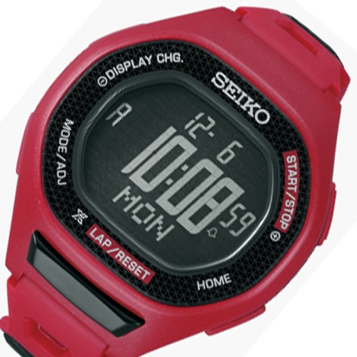セイコー プロスペックス クオーツ メンズ 腕時計 SBEG003 レッド 国内正規