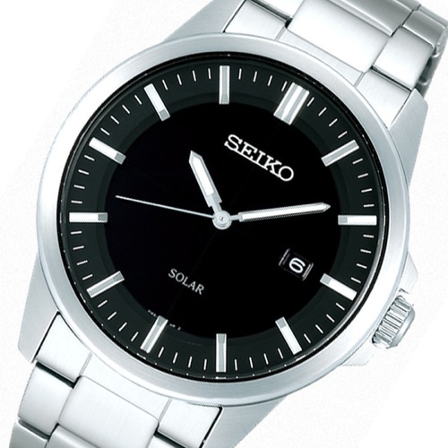 セイコー SEIKO スピリット ソーラー メンズ 腕時計 SBPN091 ブラック 国内正規