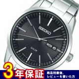 セイコー SEIKO スピリット ソーラー メンズ 腕時計 SBPX063 ブラック 国内正規