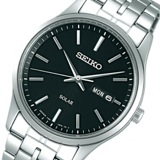 セイコー SEIKO スピリット ソーラー メンズ 腕時計 SBPX069 ブラック 国内正規