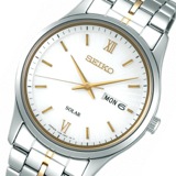 セイコー SEIKO スピリット ソーラー メンズ 腕時計 SBPX071 ホワイト 国内正規