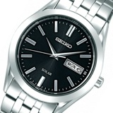 セイコー SEIKO スピリット ソーラー メンズ 腕時計 SBPX083 ブラック 国内正規