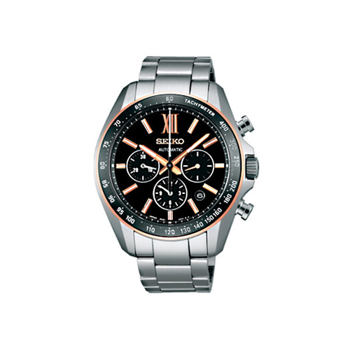 セイコー ブライツ メカニカル 自動巻 メンズ クロノ 腕時計 SDGZ006 国内正規