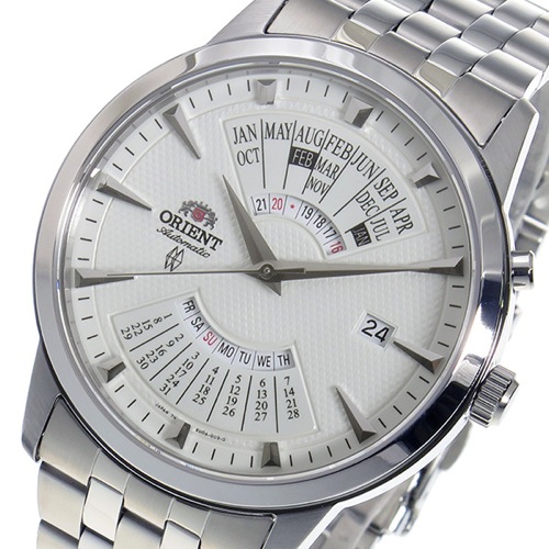 オリエント ORIENT 自動巻き メンズ 腕時計 SEU0A007WH ホワイト