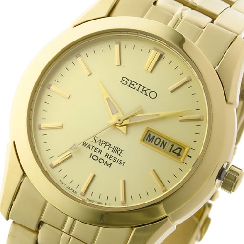【送料無料】セイコー SEIKO クオーツ ユニセックス 腕時計 SGGA62P1 ゴールド - メンズブランドショップ グラッグ