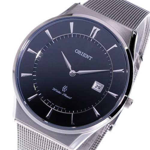 オリエント ORIENT クオーツ メンズ 腕時計 SGW03004B0 ブラック