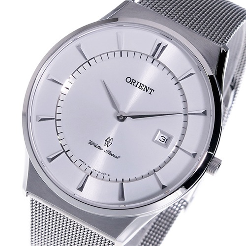 オリエント ORIENT クオーツ メンズ 腕時計 SGW03005W0 シルバー