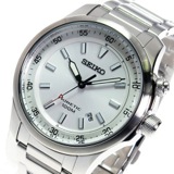 セイコー SEIKO キネティック クオーツ メンズ 腕時計 SKA683P1 ホワイト