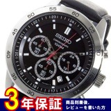 セイコー SEIKO クオーツ クロノ メンズ 腕時計 SKS519P2 ブラック