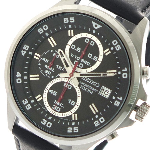 セイコー SEIKO 腕時計 メンズ SKS635P1 クォーツ ブラック