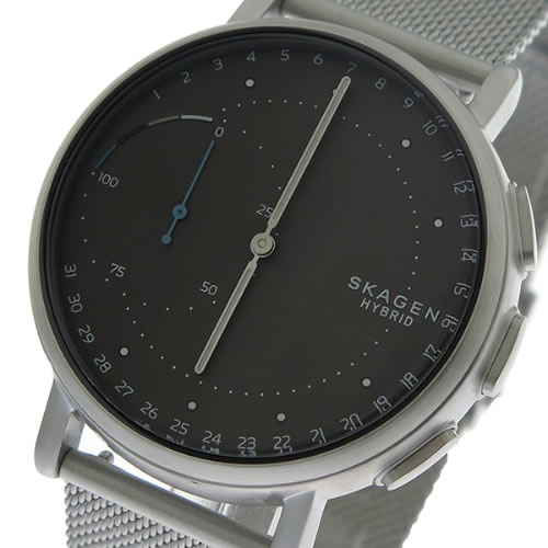 【送料無料】スカーゲン SKAGEN スマートウォッチ 腕時計 メンズ レディース SKT1113 CONNECTED チャコール シルバー