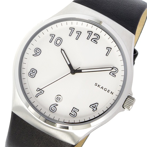 スカーゲン スンドビー SUNDBY クオーツ メンズ 腕時計 SKW6268 ホワイト