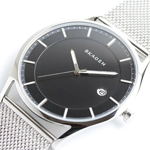 スカーゲン ホルスト クオーツ メンズ 腕時計 SKW6284 ブラック