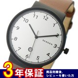 スカーゲン クオーツ メンズ 腕時計 SKW6297 ホワイトシルバー/ブラウン