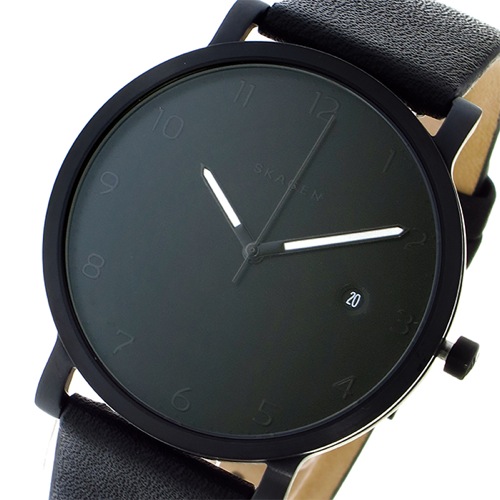 スカーゲン ハーゲン クオーツ メンズ 腕時計 SKW6308 ブラック/ブラック